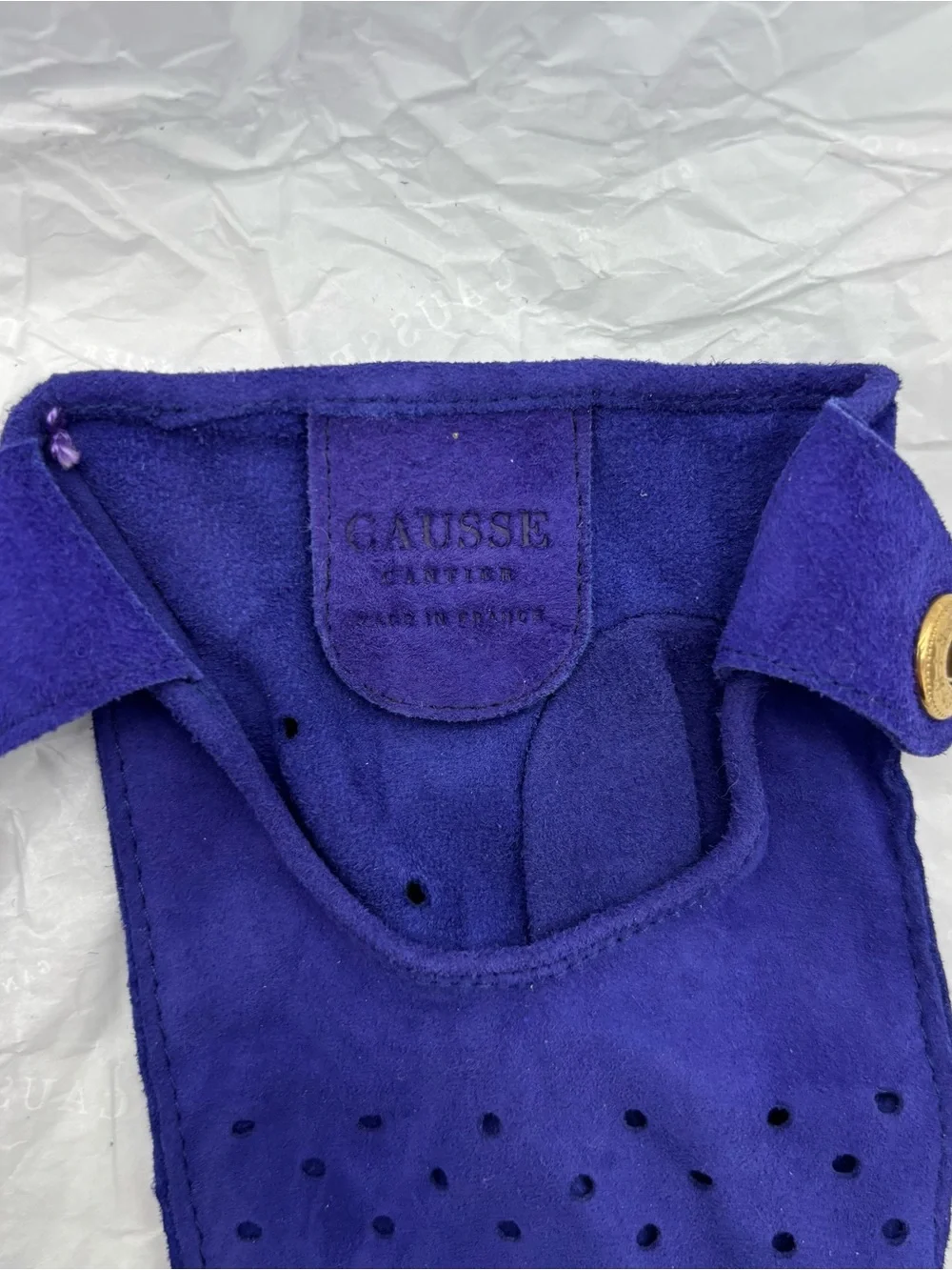 Causse Gantier Fingerless Driving Gloves